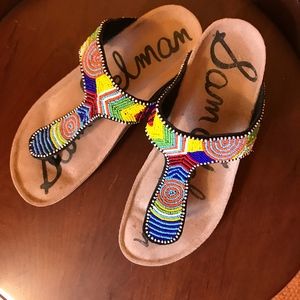 Sam Edelman beaded sandals